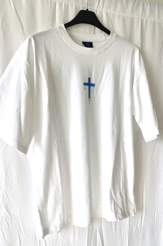 T-shirt oversized "Seraphim" white edition Necromanzia Apparel