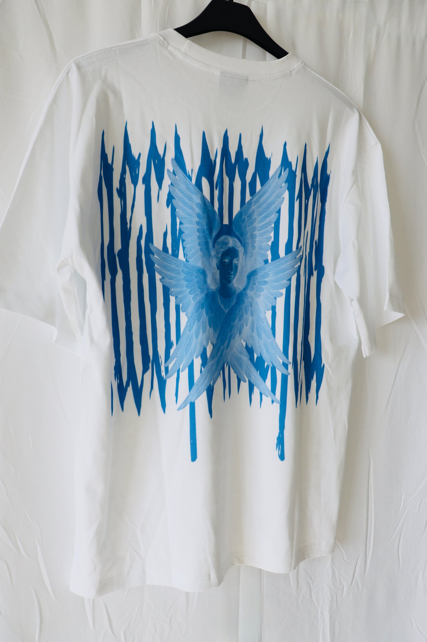 T-shirt oversized "Seraphim" white edition Necromanzia Apparel